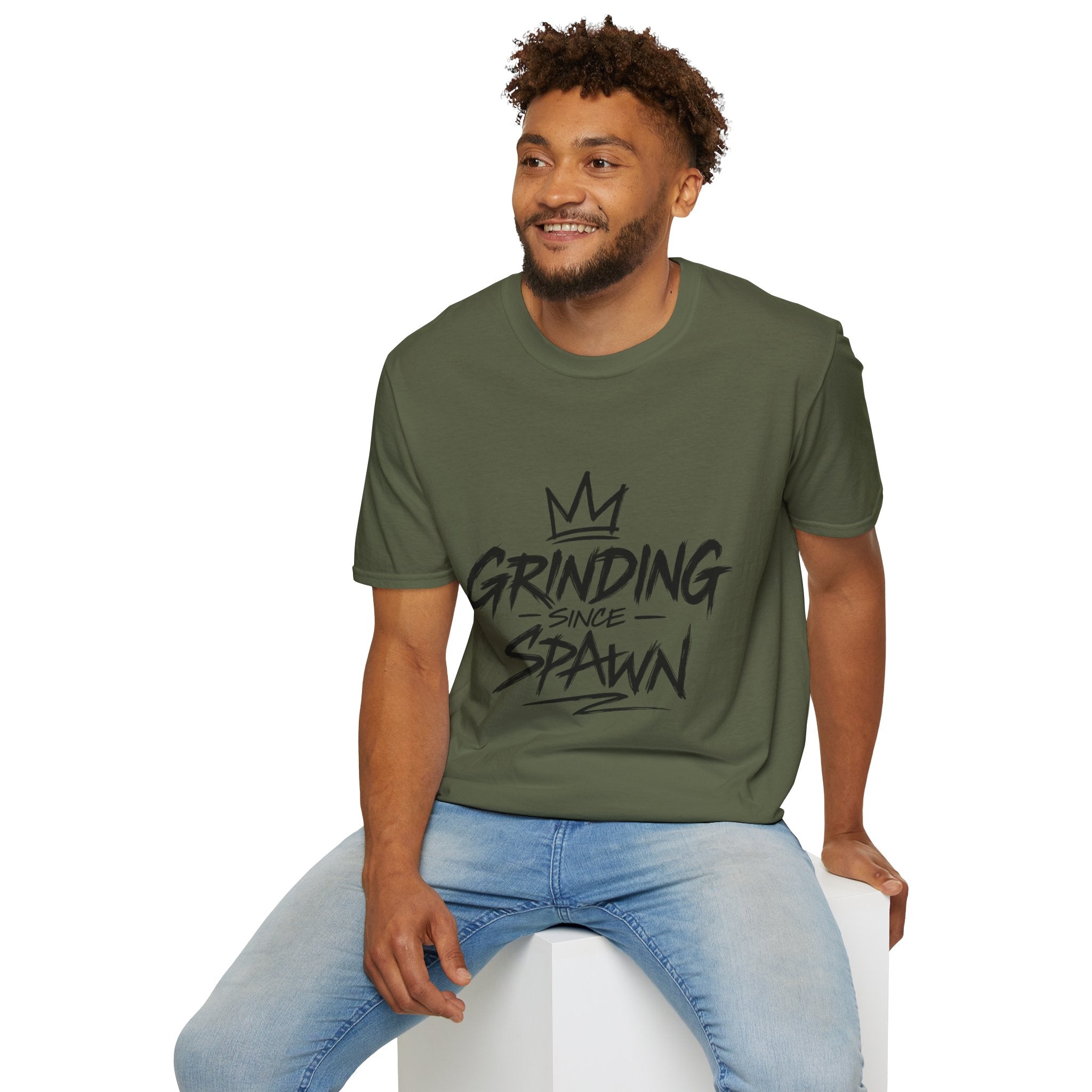 Grinding Since Spawn T-Shirt