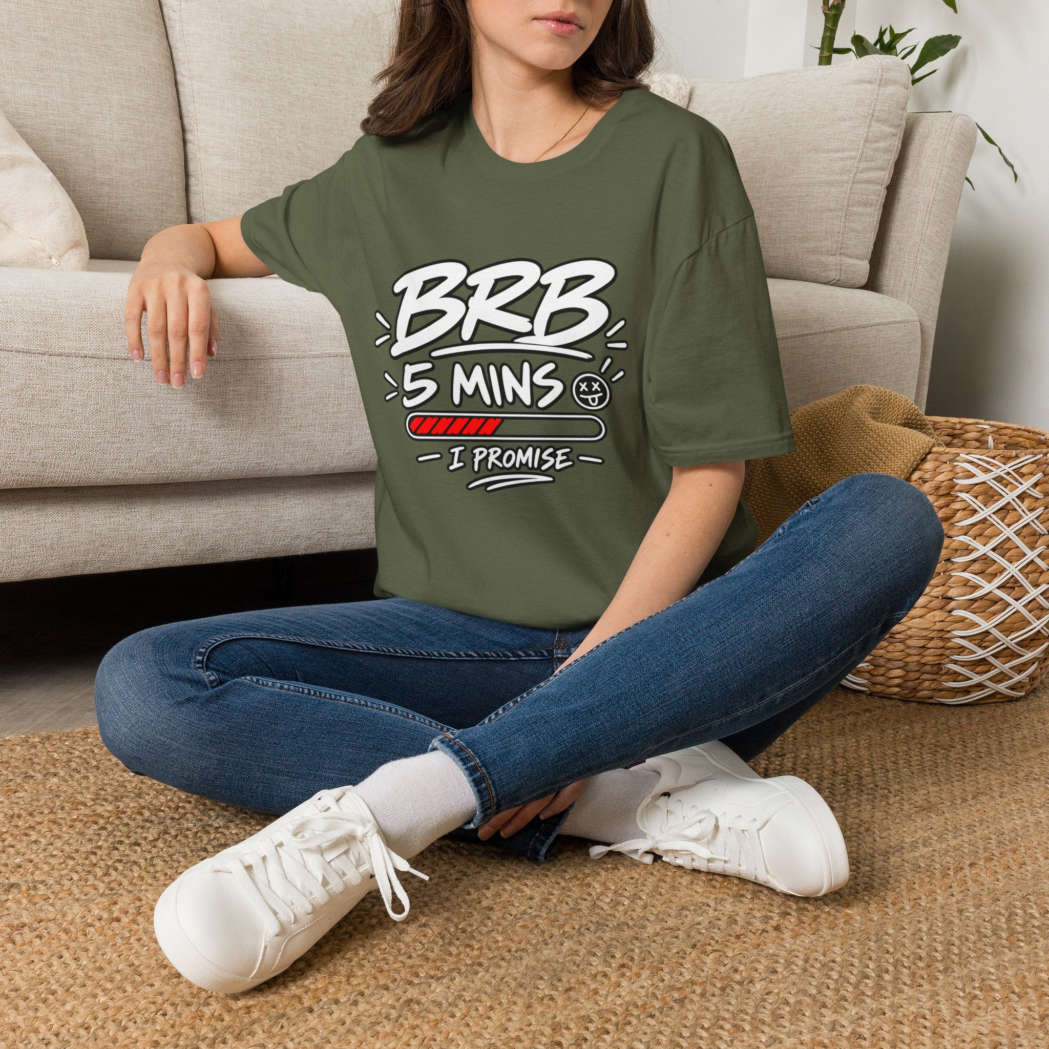 Brb 5 Mins T-Shirt